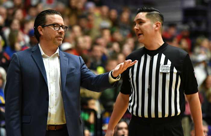 South Medford Clackamas 6A Oregon girls basketball final Taylor Balkom 57